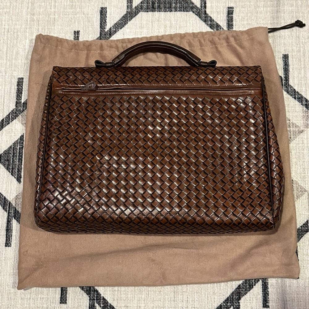 Bottega Veneta Men’s Briefcase - Never Used - Picture 3 of 4